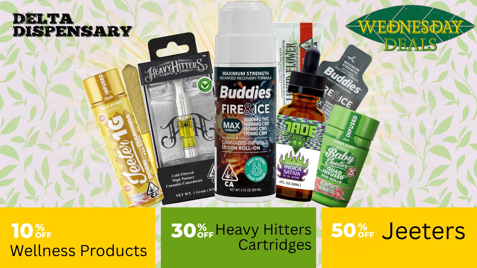 Delta Dispensary Wednesday Deals