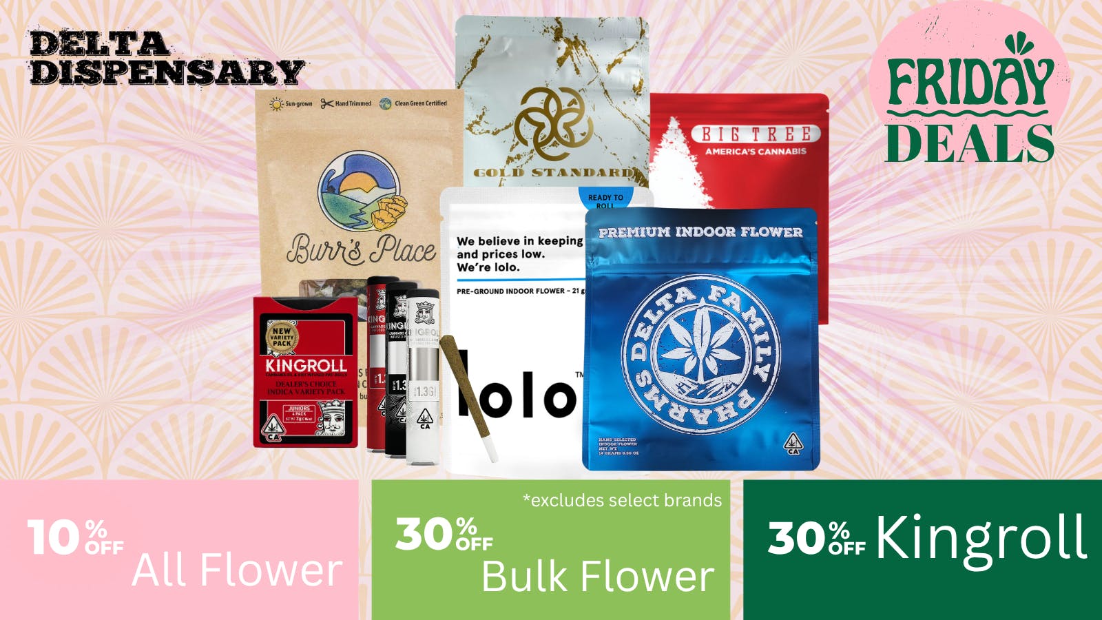 Delta Dispensary Friday Deals