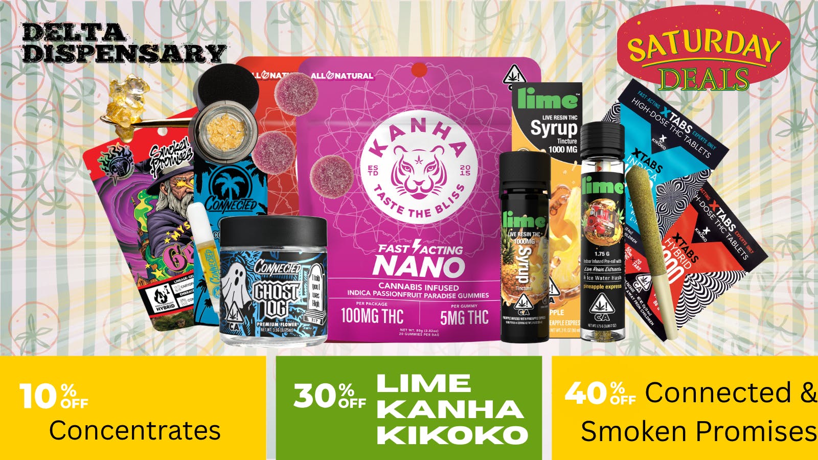 Delta Dispensary Saturday Deals