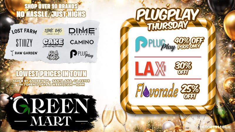 Green Mart PlugPLay Thursday