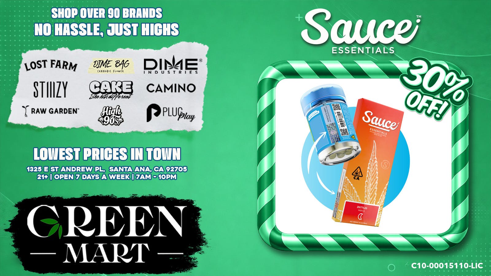 Green Mart 30% OFF SAUCE ESSENTIALS