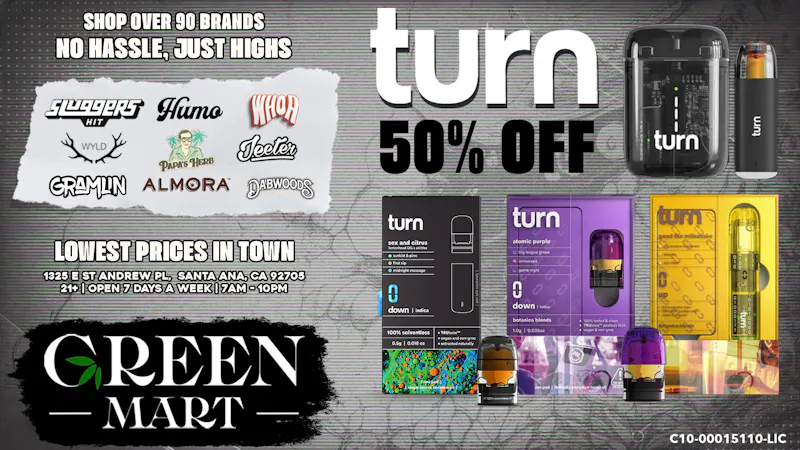 Green Mart 🔥 TURN Fridays at Green Mart! 🔥