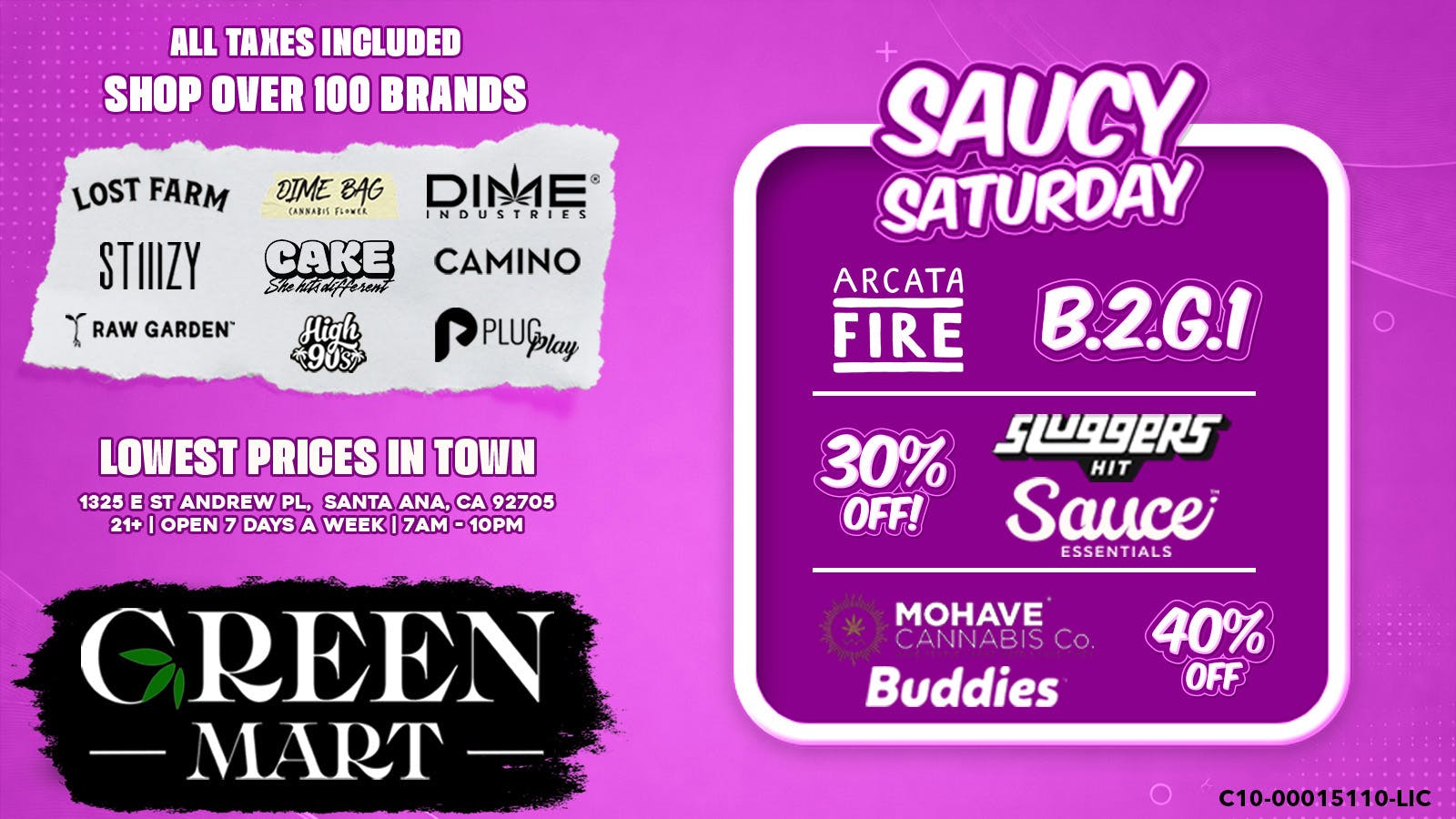 Green Mart Saucy Saturday Steals 🔥 Big Brand Discounts!