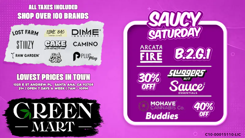 Green Mart Saucy Saturday Steals 🔥 Big Brand Discounts!