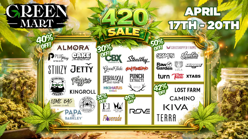Green Mart 420 Weekend Sale