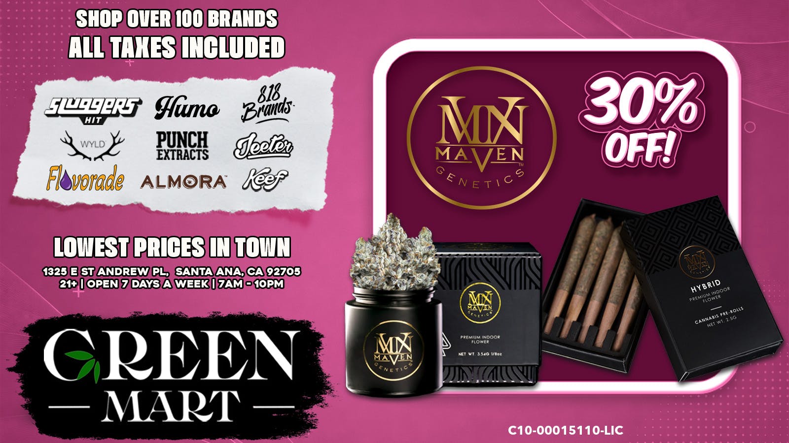 Green Mart 🔥 30% OFF Maven Genetics 🔥