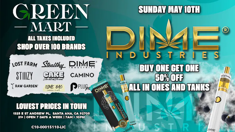 Green Mart DIME DAY at Green Mart