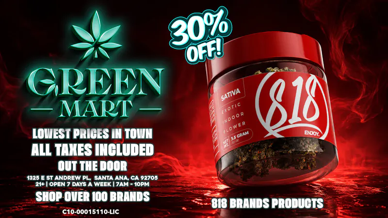 Green Mart 818 Brands 30% OFF