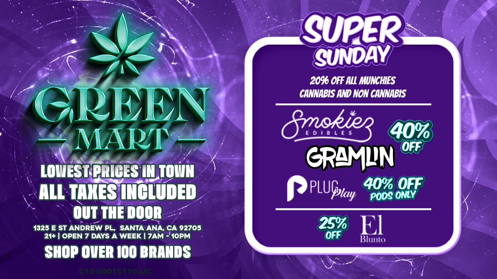 Green Mart Super Sunday 40% Off Gramlin
