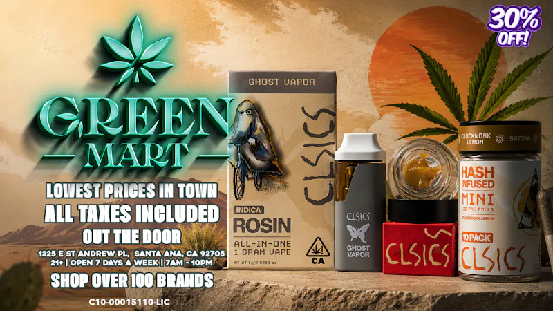 Green Mart ALL CLSICS 30%!!
