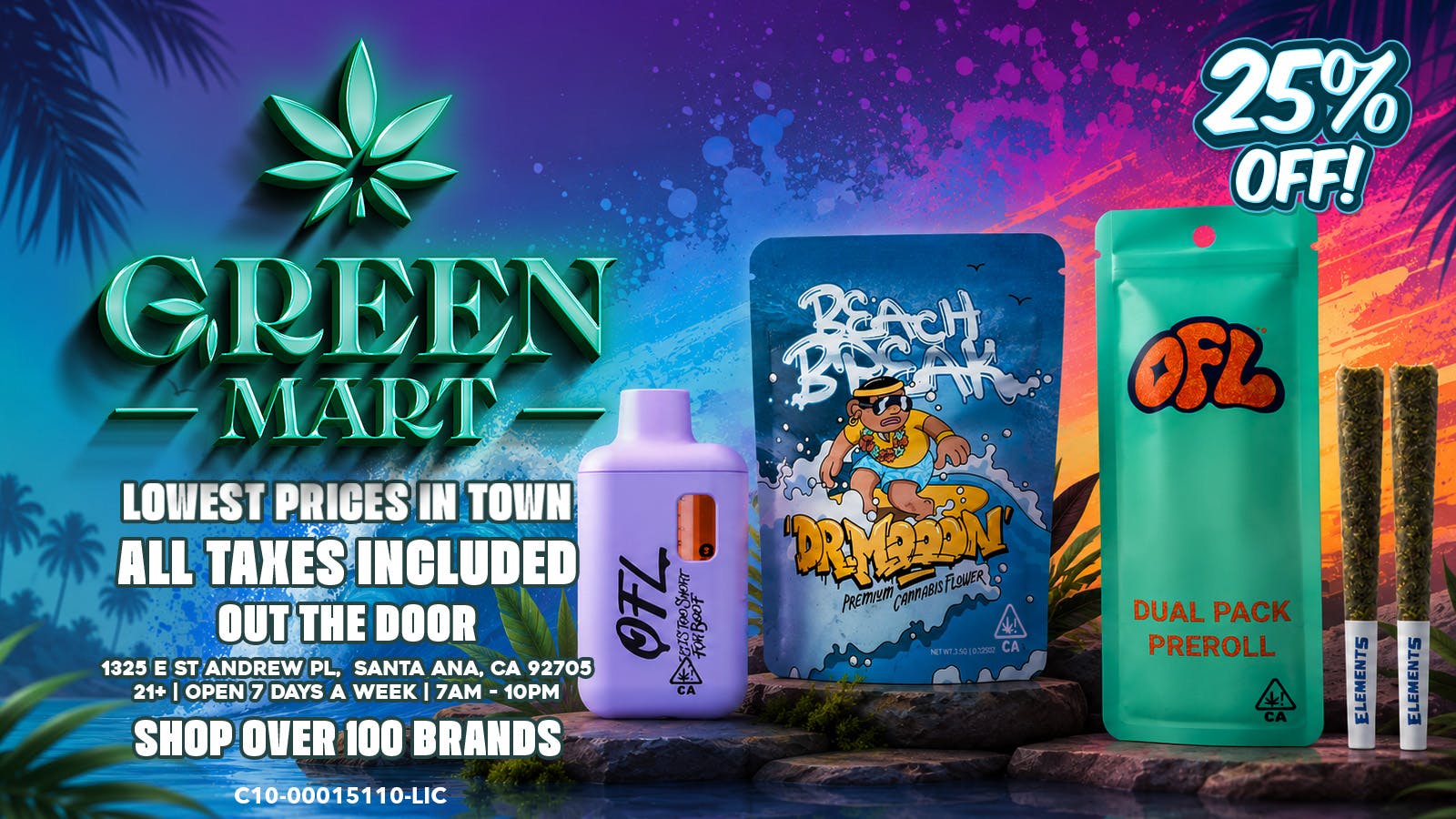 Green Mart 25% OFF Oakfruitland 🔥 Premium Deals