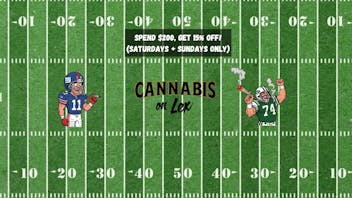 Cannabis on Lex 15% Off Orders $200 Or More