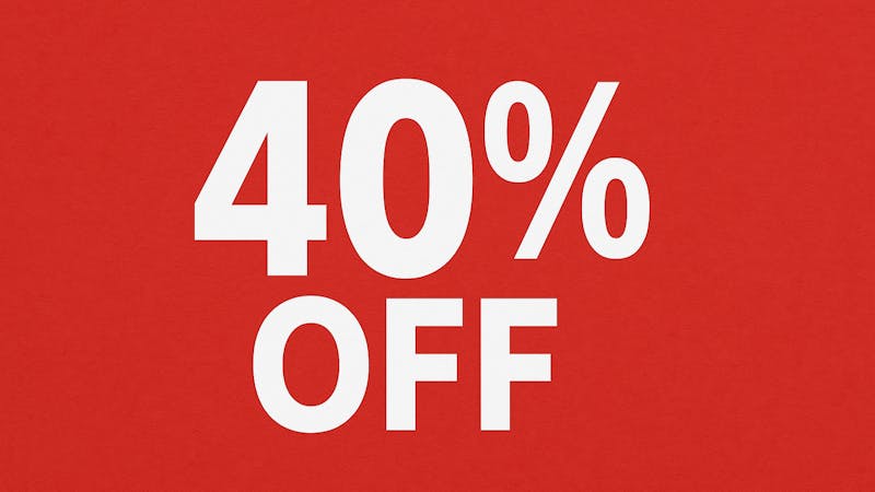 FLORO 40% OFF ENTIRE PURCHASE