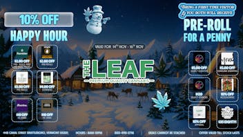 The Leaf HERE TO BRRRRRING SAVINGS