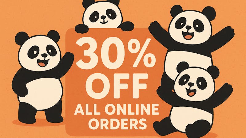 EMBR 30% OFF ALL ONLINE ORDERS