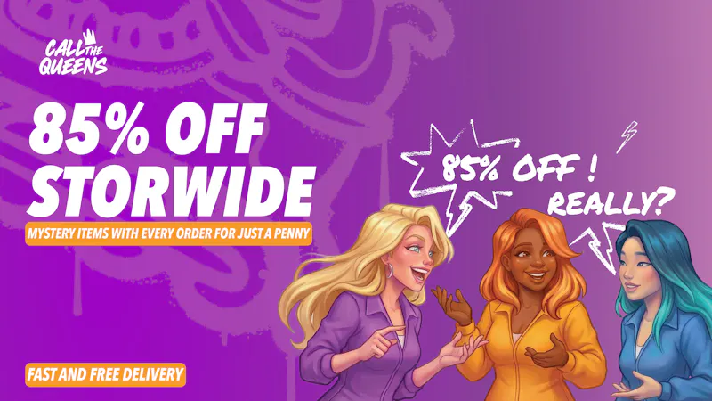 Call the Queens Up 85% OFF ALL ORDERS + Special GIFT'S 🍁