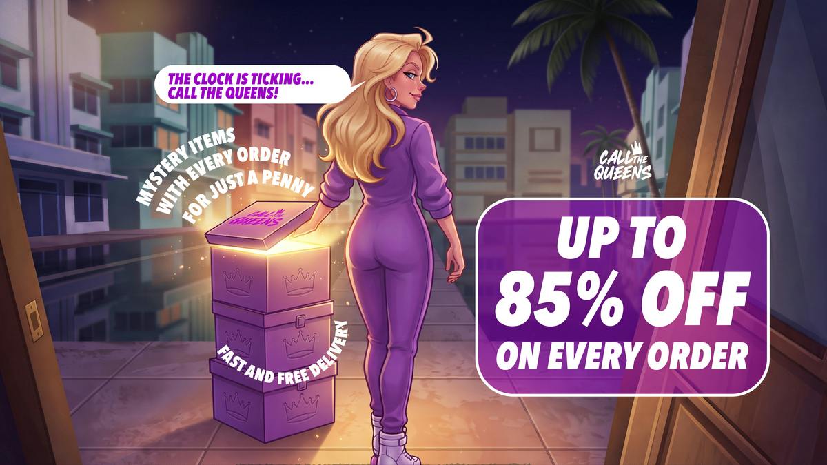 Call the Queens Up to 85% OFF ALL ORDERS + Special GIFT'S 👑