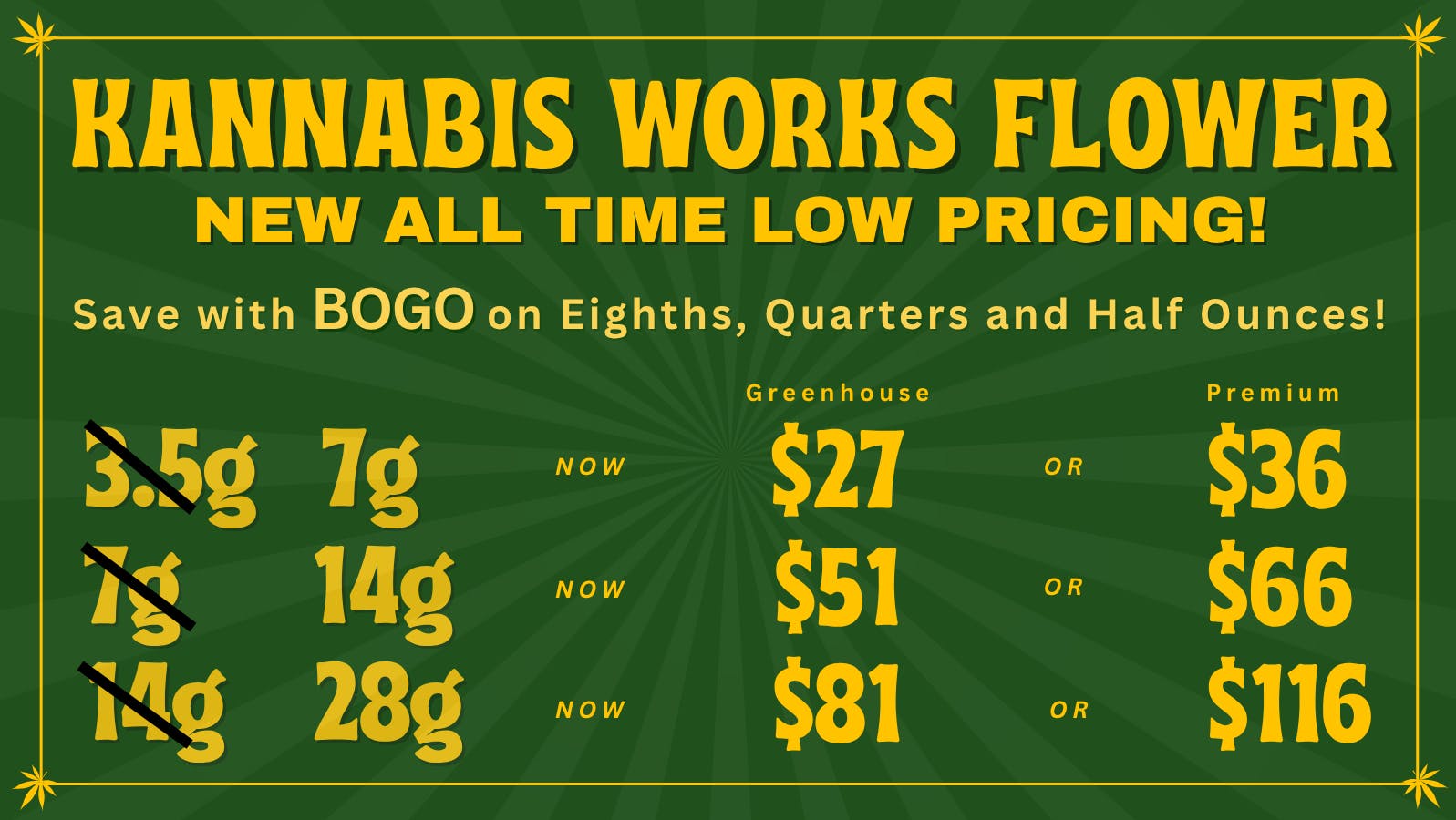 Secret Garden $27 7G Flower and More!