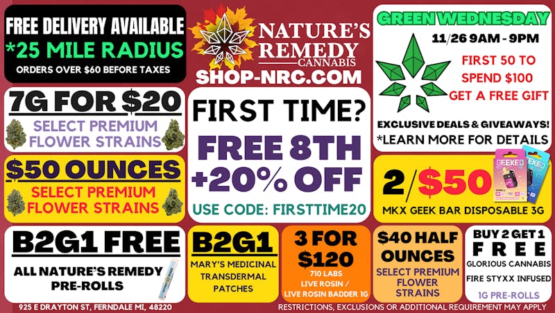 Nature's Remedy - Ferndale's Hidden Gem 🍂THANKFUL SAVINGS!🍂