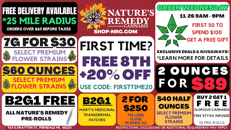 Nature's Remedy - Ferndale's Hidden Gem 💚PRE-GREEN WEDNESDAY SAVINGS💚