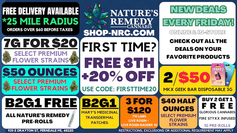 Nature's Remedy - Ferndale's Hidden Gem 🚨DECEMBER DRIPPING DEALS🚨