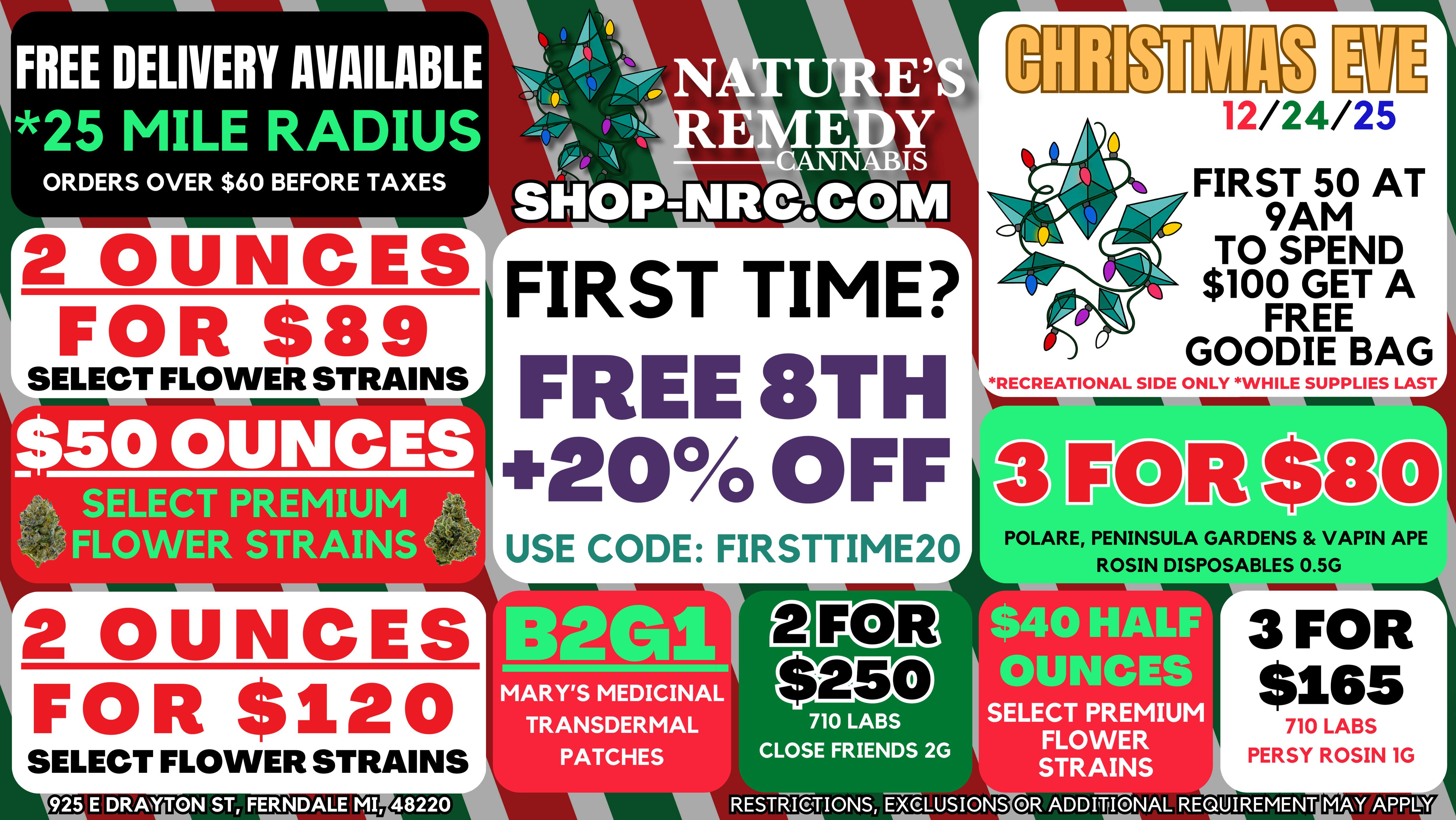 Nature's Remedy - Ferndale's Hidden Gem 🎅SANTA IS COMIN TO NATURE'S REMEDY🎅