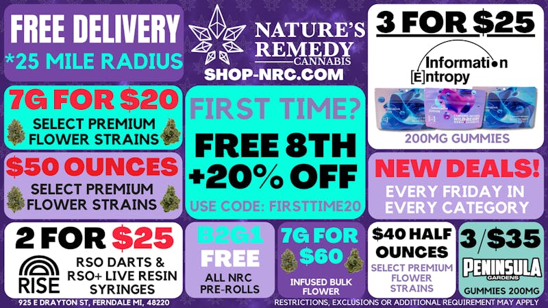 Nature's Remedy Delivery ⭐NEW YEAR, NEW DEALS!⭐