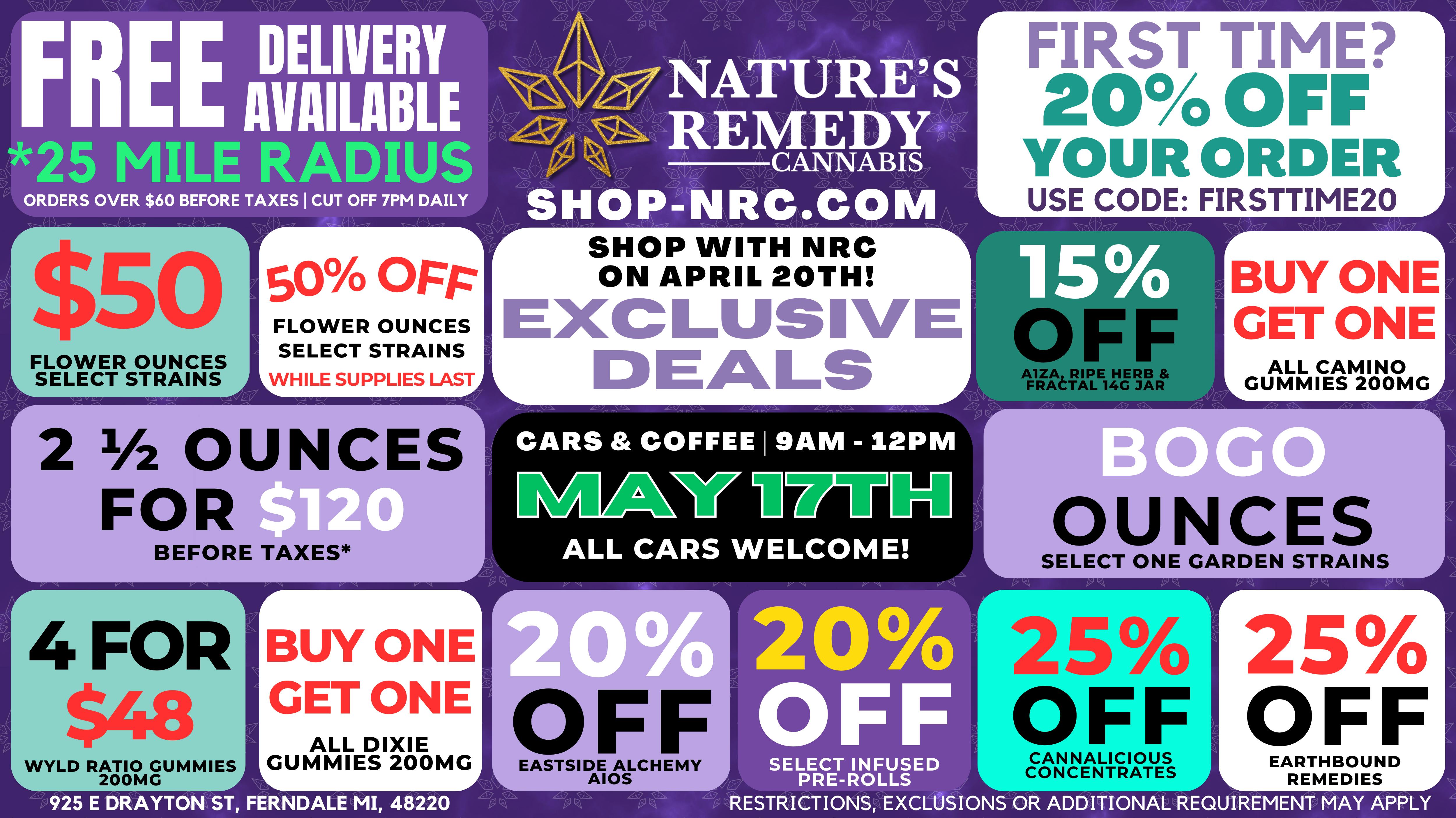 Nature's Remedy - Ferndale's Hidden Gem 🔥FIRE 420 EXCLUSIVE DEALS🔥