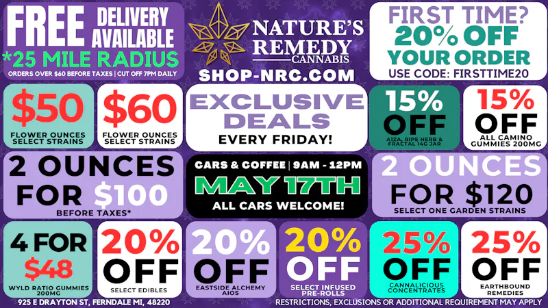 Nature's Remedy Delivery 🌸IT'S GONNA BE MAY🌸