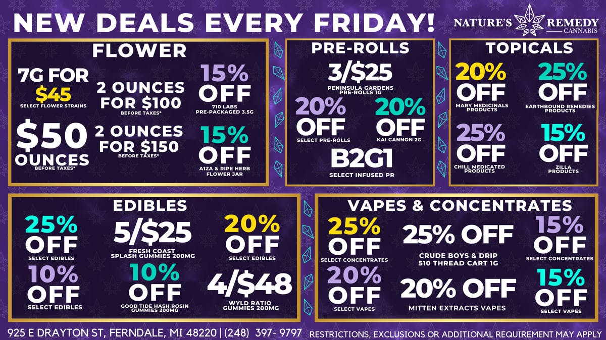 Nature's Remedy Delivery 🔥MEMORIAL DAY BLOWOUT 🔥