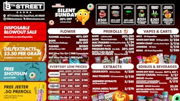 8th Street Canna 🔌WEEKLY DEALS & HALLOWEEN SPECIALS🔌