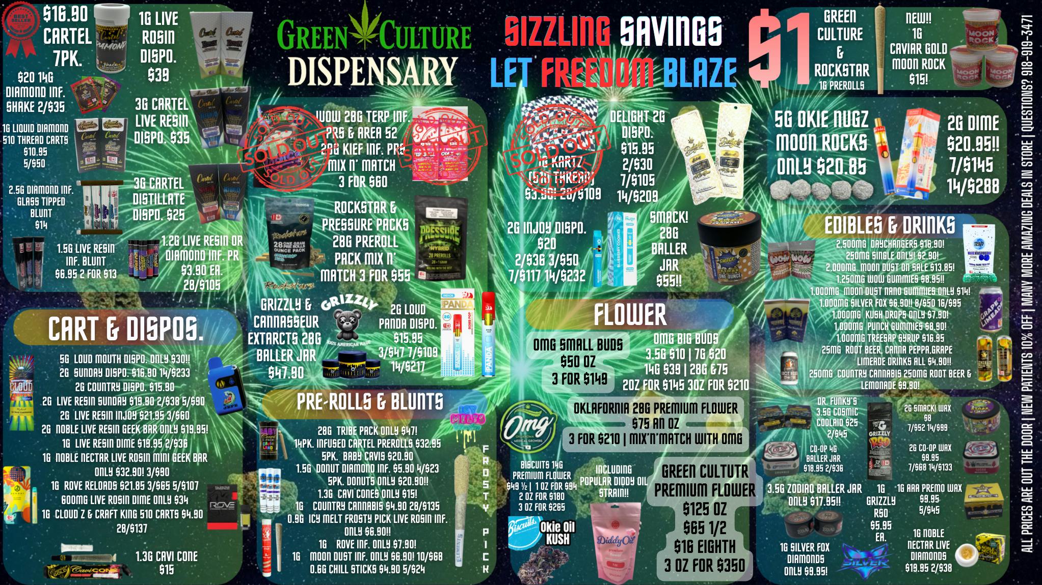 Green Culture - Miami SIZZLING SAVINGS ONLY WITH GREEN CULTURE 🧨