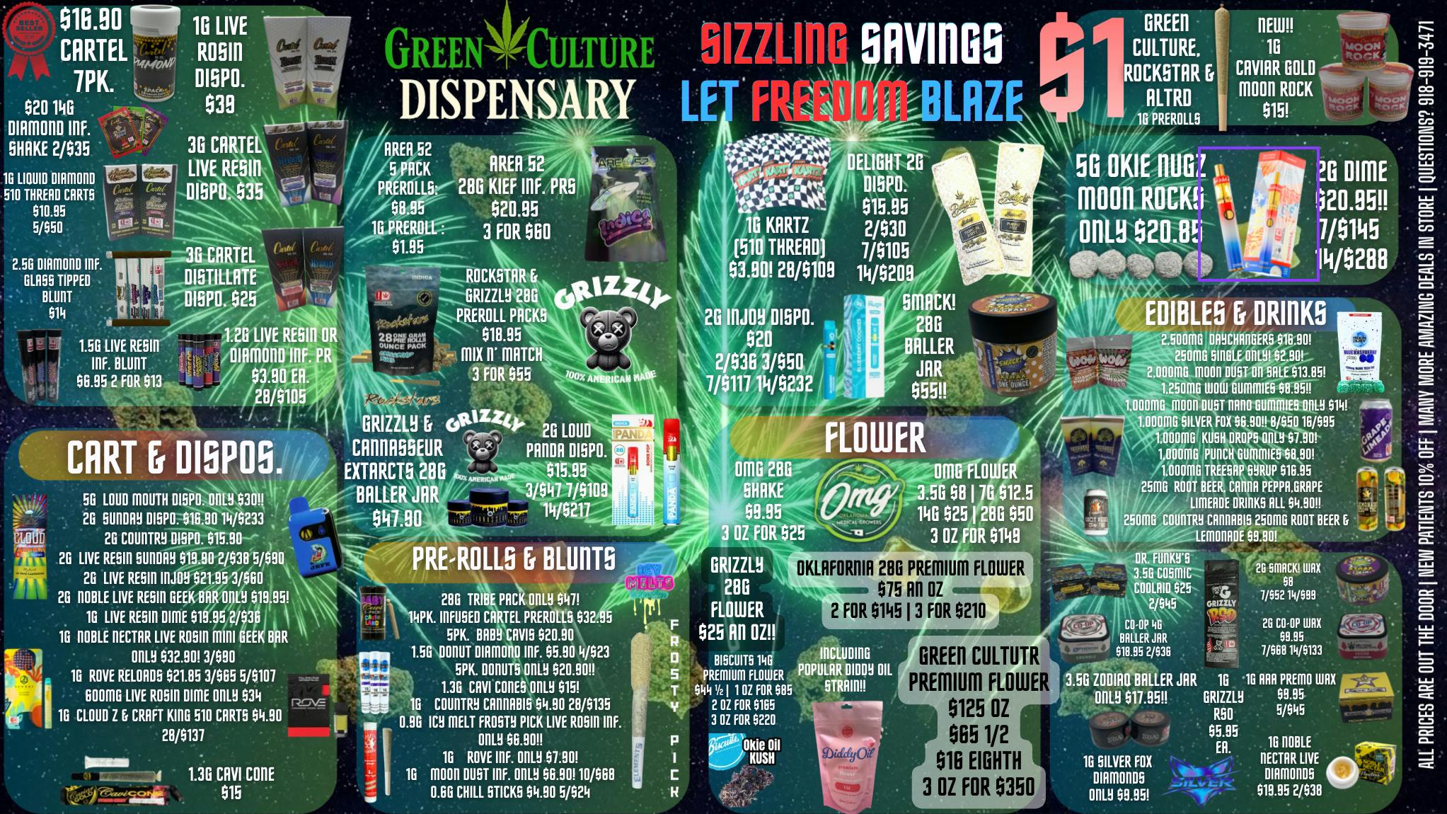 Green Culture - Miami SIZZLING SAVINGS ONLY WITH GREEN CULTURE 🧨