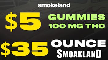 Smokeland Weed Delivery - San Francisco $25 OZ + $0.99 Pre-Roll & more