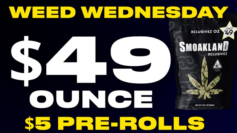 Smokeland Weed Delivery - Richmond 50% Off Flower & Pre-rolls