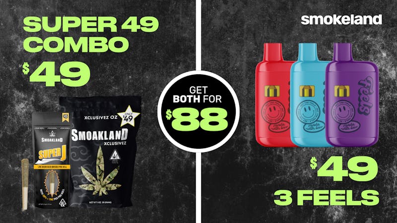 Smokeland Weed Delivery - Sacramento South 🚨$49 OZ Special 🔥 3 Vapes for $49