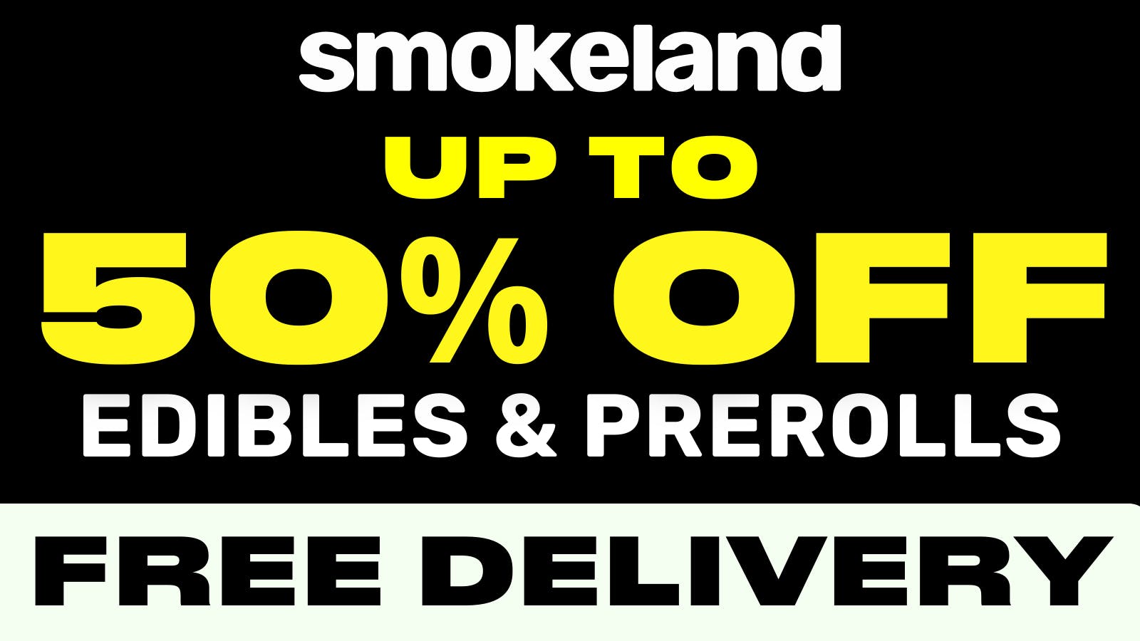 Smokeland Weed Delivery - Richmond $4 El Sol Gummy + Sway 10 Gummies for $7.5