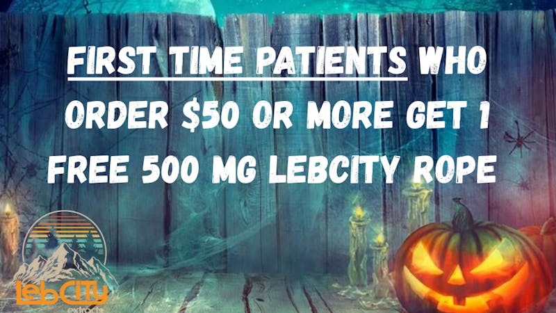 Lebcity Extracts - Curbside Pickup First Time Patient Gift