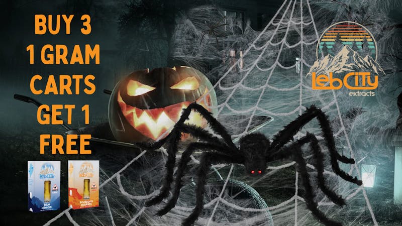 Lebcity Extracts - Curbside Pickup Buy 3 carts Get 1 Free