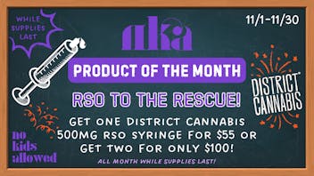 No Kids Allowed RSO to the Rescue! 💉