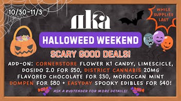 No Kids Allowed Halloweed Weekend 🎃