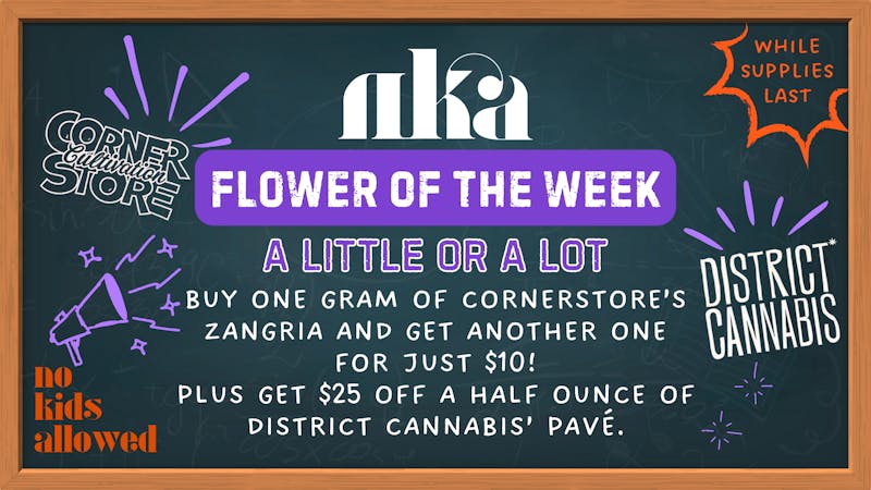 No Kids Allowed Flower of the Week: A Little or A Lot ✨