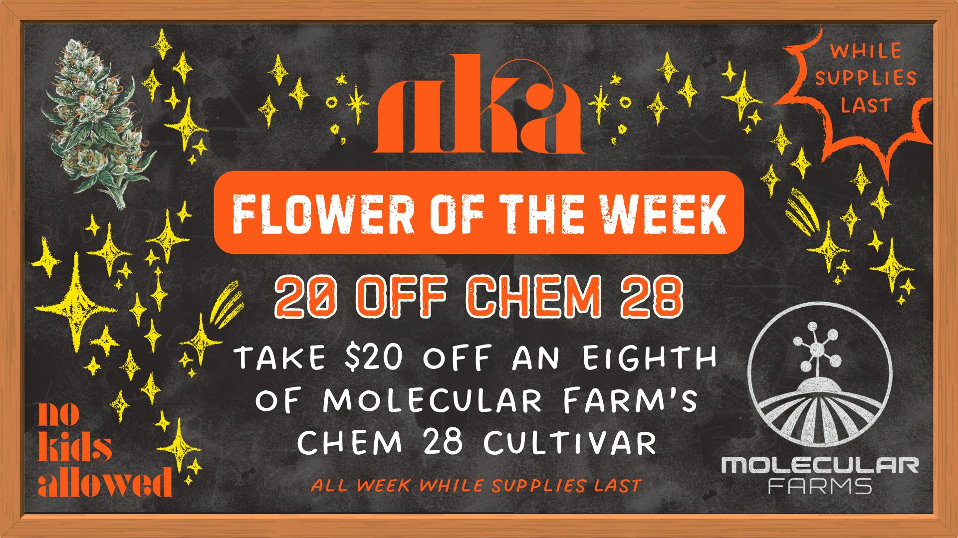 No Kids Allowed 20 Off Chem 28 🧪