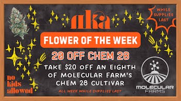 No Kids Allowed 20 Off Chem 28 🧪