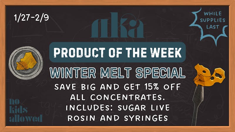 No Kids Allowed Winter Melt Special 🧊