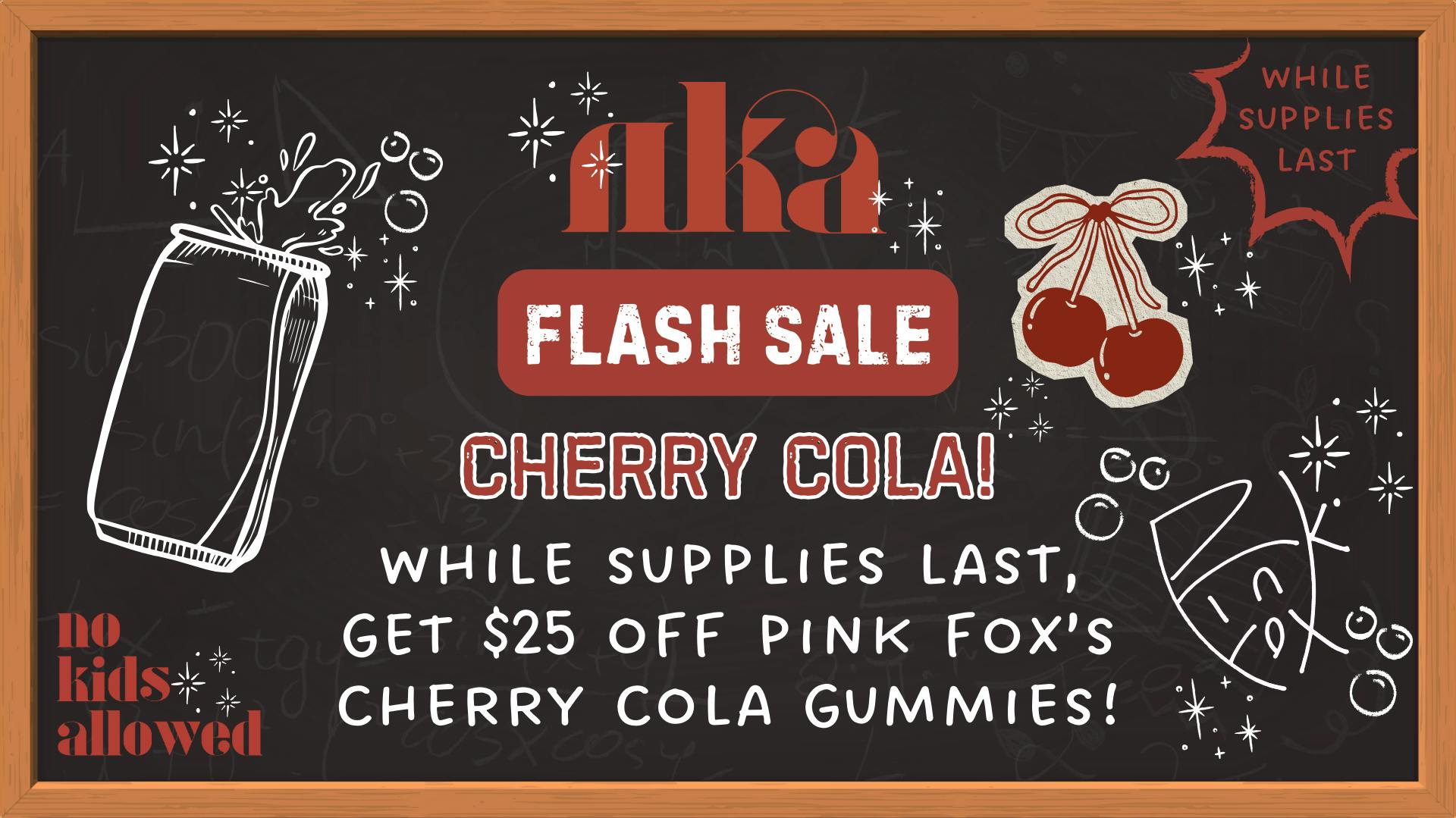 No Kids Allowed Cherry Cola! 🍒