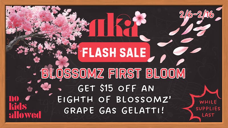 No Kids Allowed Blossomz First Bloom🌸