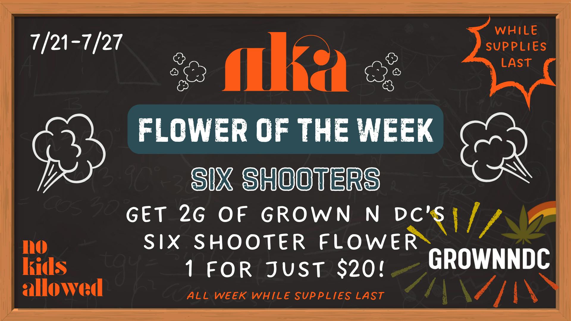 No Kids Allowed FOTW: Six Shooter💥