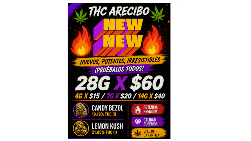 The Health Clinic - Arecibo UNA OZ POR $60 - THC ARECIBO