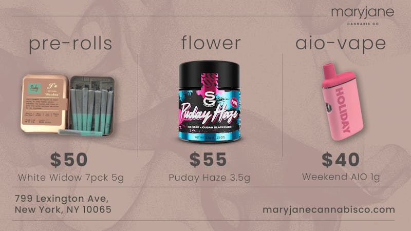 MaryJane Top Picks October